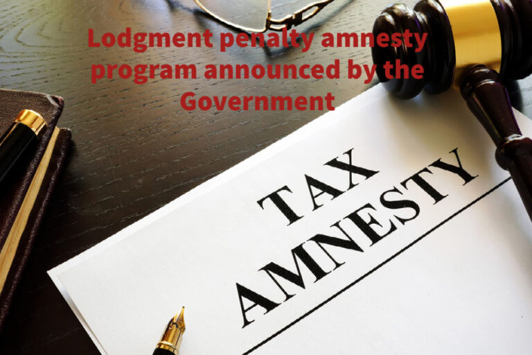 ATO small business Lodgement Penalty amnesty program